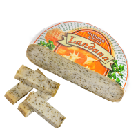 Сир Гауда молодий козячий з медом та чебрецем 50% Ландана Landana honig & tijm