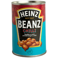 Квасоля Heinz Beanz Hot Chili  пікантному соусі 390g