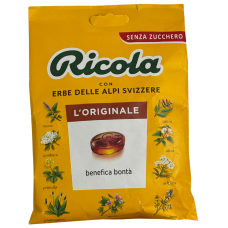 Льодяники Ricola Erbe Delle Alpi Svizzere Трави Швейцарський Альп