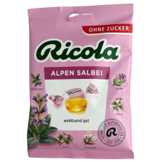 Льодяники Ricola Alpen Salbei Альпійська шавлія