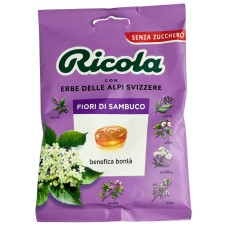 Льодяники Ricola Fiori di sambuco Квіти бузини 70g