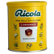 Льодяники Ricola Cristallo di zucchero alle erbe svizzere Цукровий кристал зі швейцарськими травами