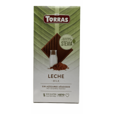 Шоколад молочний без цукру Milk Torras 100g