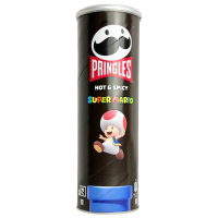 Картопляні чіпси Pringles Hot & Spicy з гострим та пряним смаком 165g