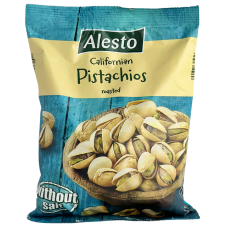 Фісташки каліфорнійські без солі Kalifornische Pistazien Alesto 250g