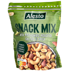 Мікс горіхів з фісташками Snack Mix Alesto 200g