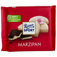 Шоколад Ritter Sport Marzipan темний з марципаном 100g