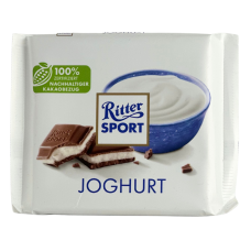 Шоколад Ritter Sport Joghurt молочний з йогуртом 100g
