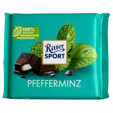 Шоколад Ritter Sport Pfefferminz молочний з м’ятою 100g
