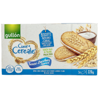 Цільнозернове печиво з йогуртом без цукру 5 порцій Gullon 220g