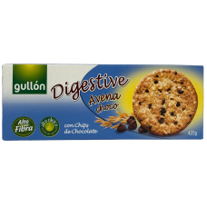 Печиво з вівсяними пластівцями та шоколадом Digestive Oats choc Gullon
