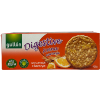 Печиво з вівсяними пластівцями та апельсином Digestive Avena naranja Gullon