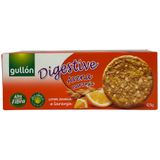 Печиво з вівсяними пластівцями та апельсином Digestive Avena naranja Gullon