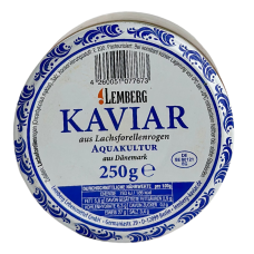 Лососева ікра форелі Kaviar aus Lachsforellenrogen Lemberg 250g