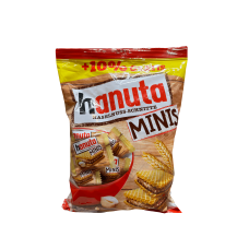 Міні вафлі Ханута з шоколадно-горіховим кремом Hanuta minis Ferrero