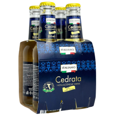 Газований напій зі смаком кедра Cedrata Italiamo 4*200ml