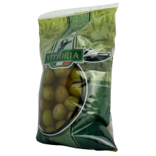 Оливки зелені гіганти з кісточкою Olive Verdi Dolci Giganti Vittoria 850g