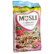 Мюслі з малиновими кранчами Musli Raspberry Crunchy Bona Vita 700g