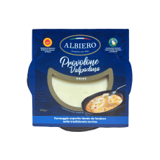 Сир Provolono Valpadana на тарілці Caseificio Albiero 150g