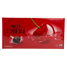 Цукерки вишня в лікері Мон Шері Mon Cheri Ferrero 157g