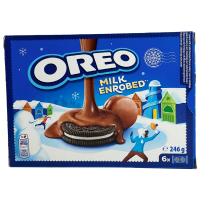 Печиво Орео в шоколадній глазурі Oreo banadas 246g