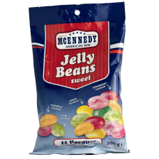 Жувальні цукерки солодкі Jelly Beans sweet MCENNEDY