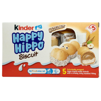 Батончики Kinder Happy Hippo з горіховим кремом 5 штук Ferrero