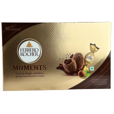Цукерки з какао та горіховим кремом Ferrero Rocher Moments 92.8g