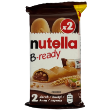 Батончики Нутелла 2 штуки Nutella B-ready Ferrero