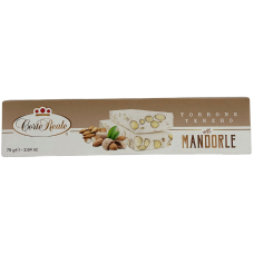 Туррон з мигдалем Torrone Tenero alle Mandorle Garte Reale 75g