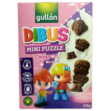 Печиво міні пузлі Dibus mini puzzle Gullon