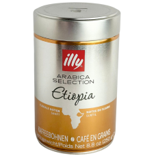 Кава в зернах Etiopia grains Arabica selection моноарабіка Illy