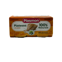 Дитяче пюре камбала з картоплею Plasmon Platessa con Patate від 6 місяців