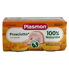 Дитяче пюре зі свинини Plasmon Prosciutto від 4 місяців