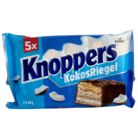 Вафельні батончики Кнопперс KokosRiegel Knoppers 5 штук Storck