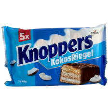 Вафельні батончики Кнопперс KokosRiegel Knoppers 5 штук Storck