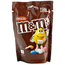 Драже M&M’s шоколадні Chocolate 150g