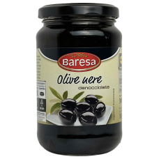 Чорні оливки без кісточок olijven Baresa 340g