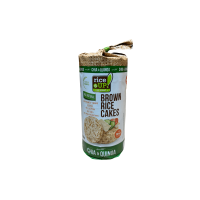 Хлібці рисові цільнозернові з чіа та кіноа Brown rise cakes with Chia&Quinoa rise UP! 120g
