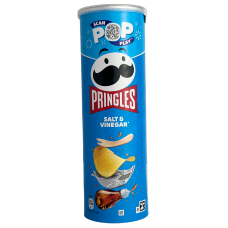 Картопляні чіпси Pringles Salt&Vinegar зі смаком солі та оцту 165g