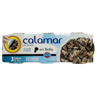 Кальмар у власному чорнилі Hacendado Calamar en tinta 3*80g