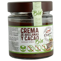 Шоколадно-горіхова паста Crema de Avellanas y cacao Bio Torras 200g