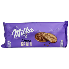 Печиво Мілка з цільнозернового борошна в шоколаді Milka Choco Grain 126g