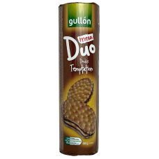 Печиво-сендвіч шоколадне з шоколадним кремом Gullon mega Duo 500g