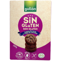 Печиво без глютену Coocies de cacao con chips de chocolate Gullon 200g