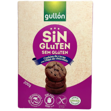 Печиво без глютену Coocies de cacao con chips de chocolate Gullon 200g