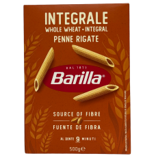 Паста Інтеграле Пенне Рігате Barilla Integrale Penne Rigate 500g