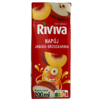 Сік яблуко-персик Napoj Jablko Brzoskwinia Riviva 200ml