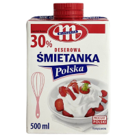 Вершки Smietanka 30% Mlekovita 500ml