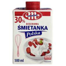 Вершки Smietanka 30% Mlekovita 500ml